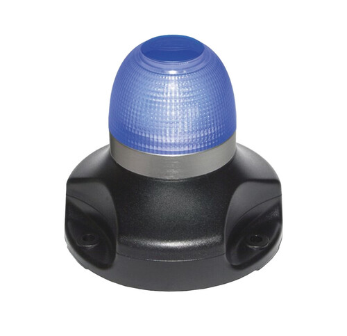 360° VÄLKKYVÄ SIGNAALIVALO, SININEN