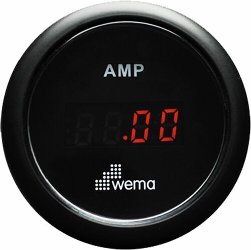 AMPPEERIMITTARI  +/- 150 AMP, MUSTA