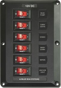 BELOWDECK KATKAISINPANEELI, 6 KATKAISINTA