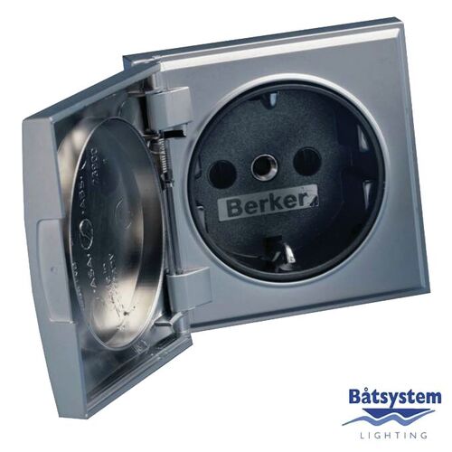 BERKER PISTORASIA 230V, KROMATTU