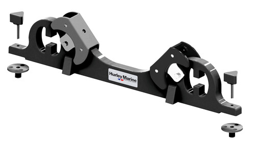 CHOCKS KIINNITYSKIILA KANSILEVYLLÄ, MUSTA