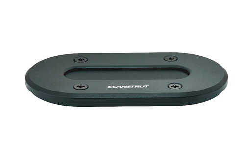 DECKSEAL MATALAPROFIILINEN KAAPELIN LÄPIVIENTI, MUSTA