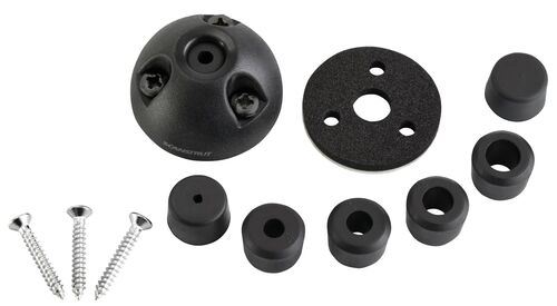 DECKSEAL MICRO KAAPELIN LÄPIVIENTI, MUSTA