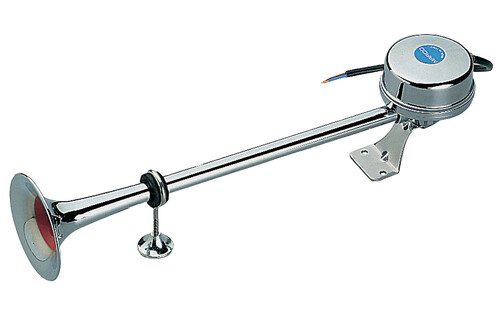 EM2 ÄÄNITORVI, KROMATTU, 24V