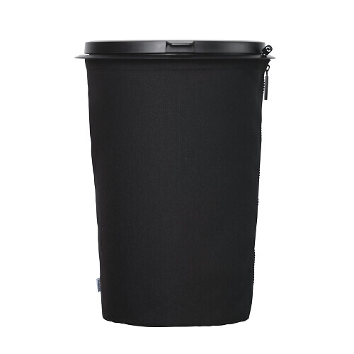 FLEXTRASH LARGE ROSKAKORI 9L MUSTA