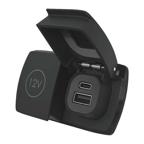 FLIP PRO DUO USB-A/C + 12V PISTOKE