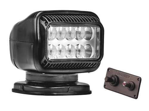 GOLIGHT GT LED, MUSTA, KIINTEÄ ASENNUS/KIINTEÄ KAUKOSÄÄDIN