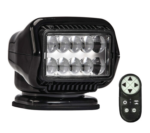 GOLIGHT STRYKER ST LED, MUSTA, KIINTEÄ ASENNUS/LANGATON KAUKOSÄÄDIN