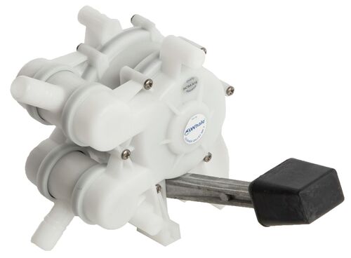 GUSHER JALKAPUMPPU, VASEN