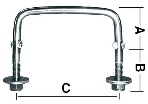 KÄDENSIJA RUOSTUMATONTA TERÄSTÄ 90MM