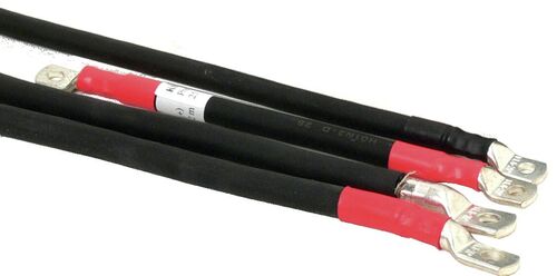 KAAPELI (+) 25 MM2, 20 CM, PUNAINEN