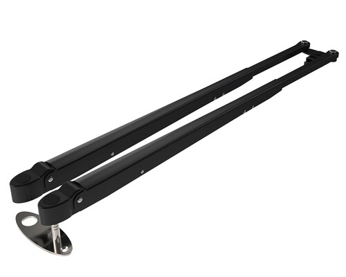 KAKSOISVARSI 470-750MM, MUSTA ELAKSOINTI