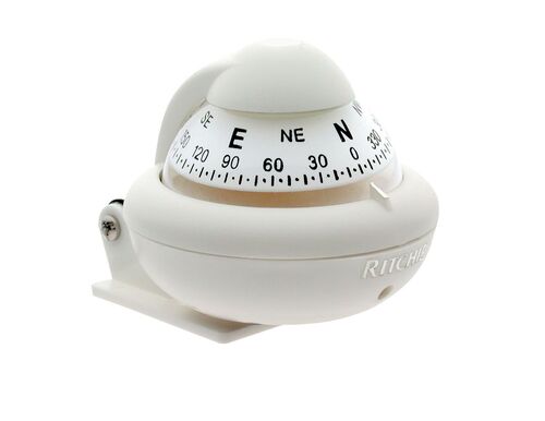 KOMPASSI RITCHIESPORT X-10W-M, VALKOINEN