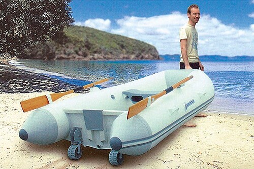 KULJETUSPYÖRÄT KUMIVENEELLE