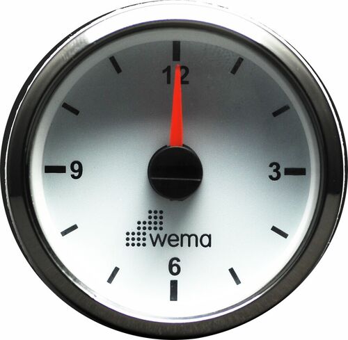 KVARTSIKELLO, VALKOINEN/RUOSTUMATON TERÄS