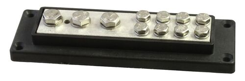 KYTKENTÄKISKO 3x50MM2 + 8x16MM2, MUSTA