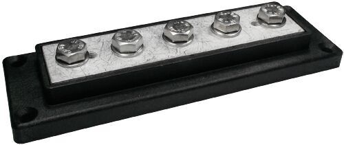 KYTKENTÄKISKO 5x95MM2, MUSTA