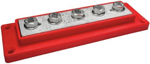 KYTKENTÄKISKO 5x95MM2, PUNAINEN