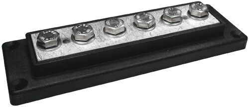 KYTKENTÄKISKO 6x50MM², MUSTA