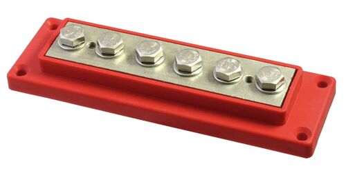 KYTKENTÄKISKO 6x50MM², PUNAINEN