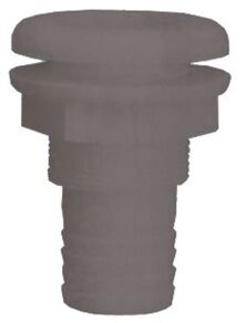 LÄPIVIENTI 19 MM MUSTAA MUOVIA