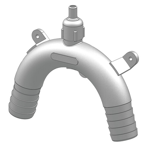 LAPONESTOVENTTIILI 25 MM VALKOINEN