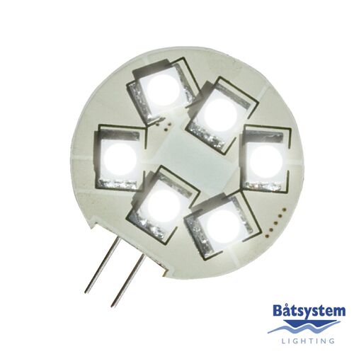 LED-KORTTI 6 SMD G4-KANNALLA (SIVULLA)