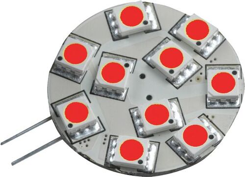 LED KORTTI G4 PUNAINEN, 12V/1W