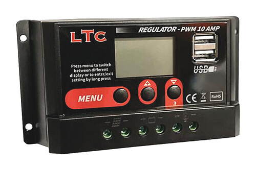 LTC-LATAUSSÄÄDIN 10 AMP PWM