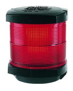 MERKKIVALO 360 PUNAINEN, MUSTA KUORI