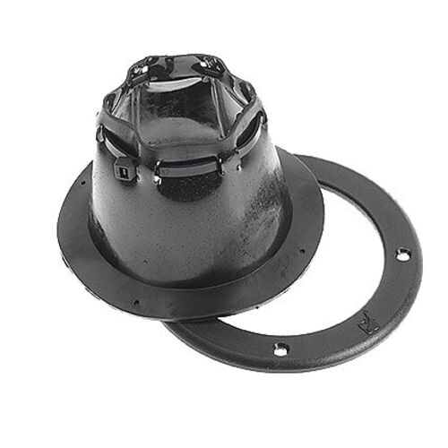 MUSTA KAAPELIN LÄPIVIENTI KIRISTYSNAUHALLA