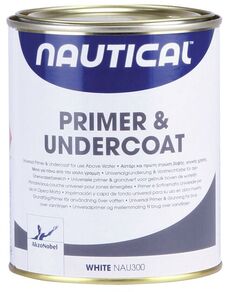 NAUTICAL PRIMER &amp; POHJAMAALI VALKOINEN 750ML