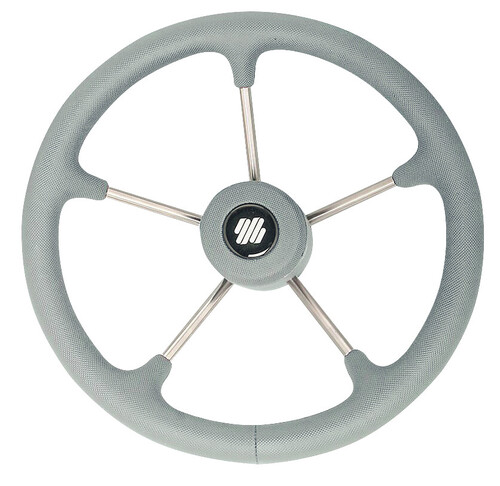 OHJAUSPYÖRÄ 350MM HARMAA V70