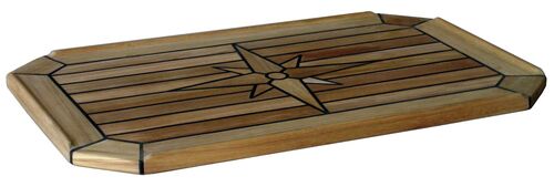 PÖYTÄLEVY TIIKKIÄ 37X60CM