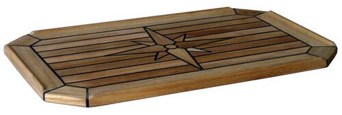 PÖYTÄLEVY TIIKKIÄ 51x75CM