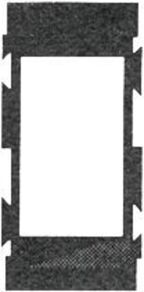 PANEELIN VÄLIKEHYS 34x58MM