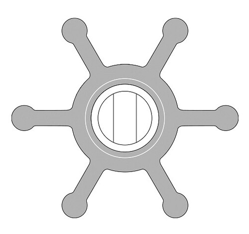 SIIPIPYÖRÄ F35-PUMPPUUN/4528-0001