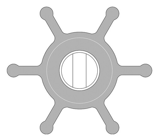 SIIPIPYÖRÄ F4-PUMPPUUN/09-1026B-1