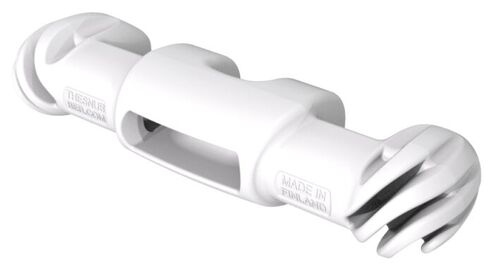 SNUBBER FENDER LEPUUTTAJAN KIINNIKE, VALKOINEN