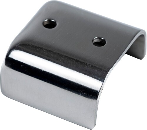 TÖRMÄYSLISTAN PÄÄTEKAPPALE 40MM RST