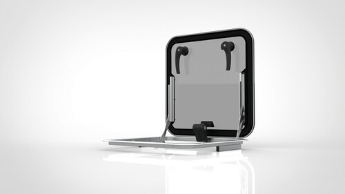 ULTRA LOW PROFILE -LUUKKU, KOKO 44, ULKOINEN KAHVA