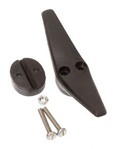 VAIJERIIN KIINNITETTÄVÄ KNAAPI, ILMAN SILMUKKAA