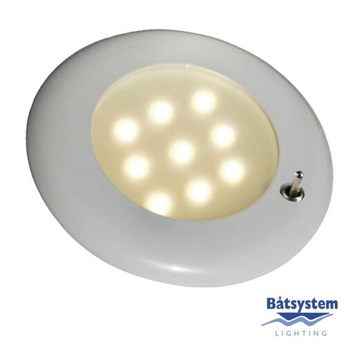 VALAISIN NOVA 9-SMD, VALKOINEN, KATKAISIMELLA