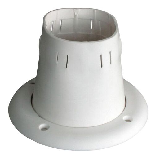 VALKOINEN KAAPELIN LÄPIVIENTI KIRISTYSNAUHALLA