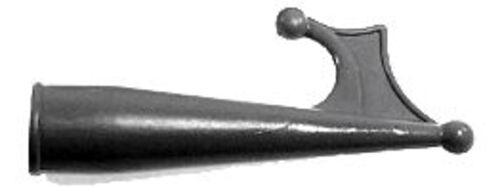 VENEHAAN PÄÄ MUSTA NAILON 25MM