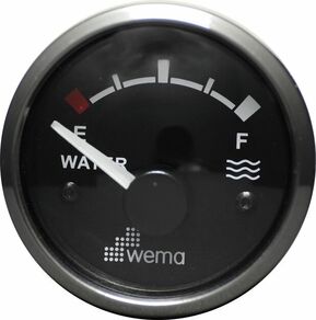 VESITANKKIMITTARI S3/S5-ANTUREILLE, MUSTA/RUOSTUMATON TERÄS