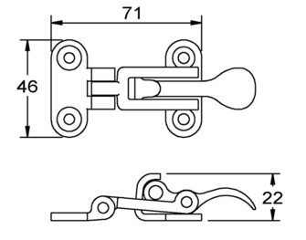 2-OSAINEN LUUKUNKIRISTIN, MESSINKI/KROMATTU