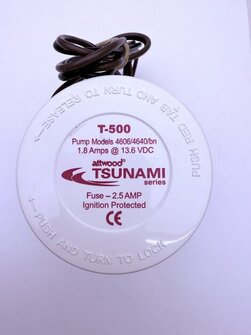 Attwood Tsunami T-500 pilssipumppu