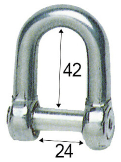 ANKKURISAKKELI 12MM, KUUSIOKOLORUUVILLA