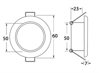 APELO EUROLED 75 RGB KOHDEVALO VALKOINEN